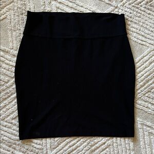 Eileen fisher washable stretch crepe skirt